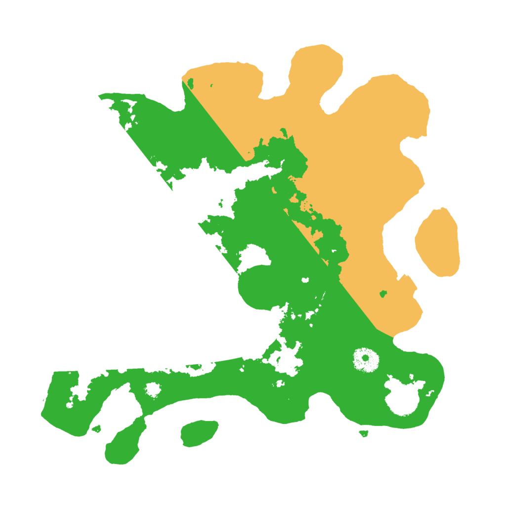 Biome Rust Map: Procedural Map, Size: 2999, Seed: 589521