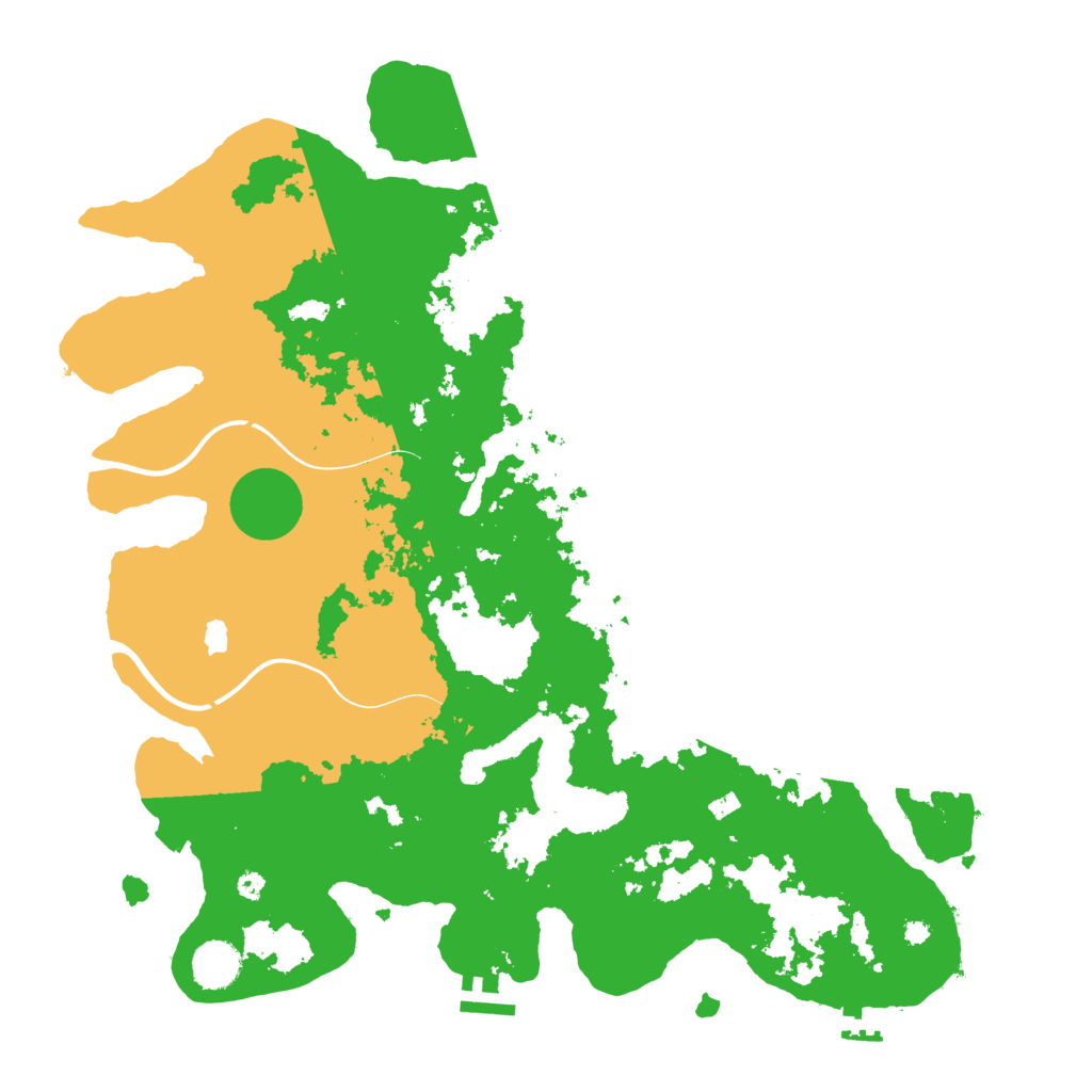 Biome Rust Map: Procedural Map, Size: 4000, Seed: 993115033