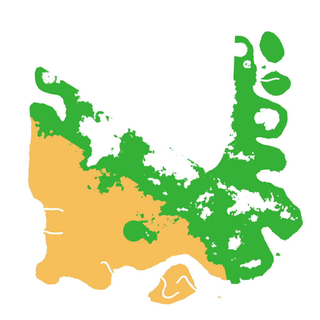 Biome Rust Map: Procedural Map, Size: 4000, Seed: 1891000981