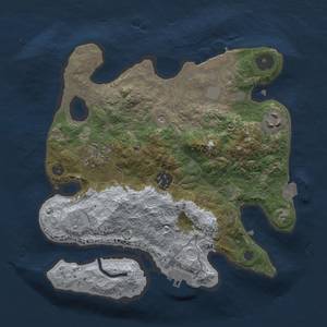 Thumbnail Rust Map: Procedural Map, Size: 2800, Seed: 1711706854, 11 Monuments