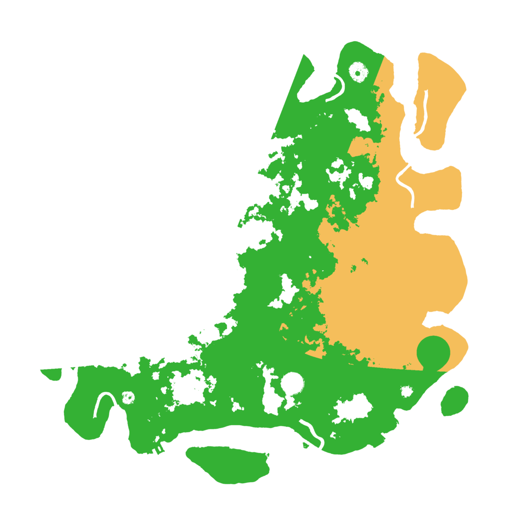 Biome Rust Map: Procedural Map, Size: 4000, Seed: 333382851