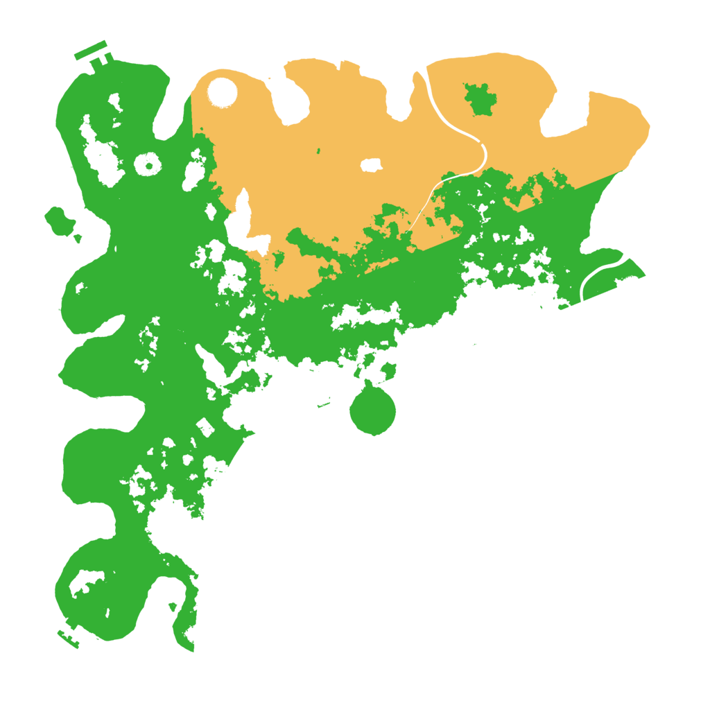 Biome Rust Map: Procedural Map, Size: 4200, Seed: 18298903