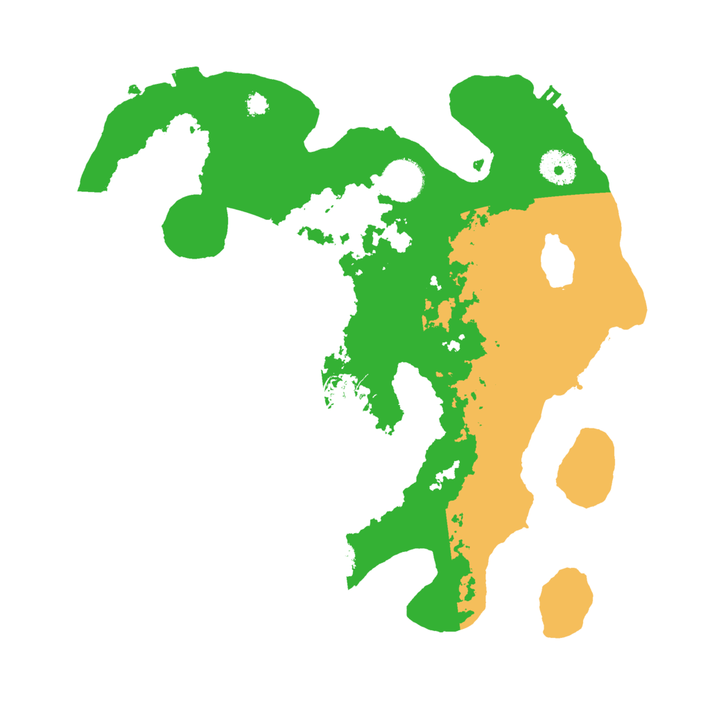 Biome Rust Map: Procedural Map, Size: 3000, Seed: 334455