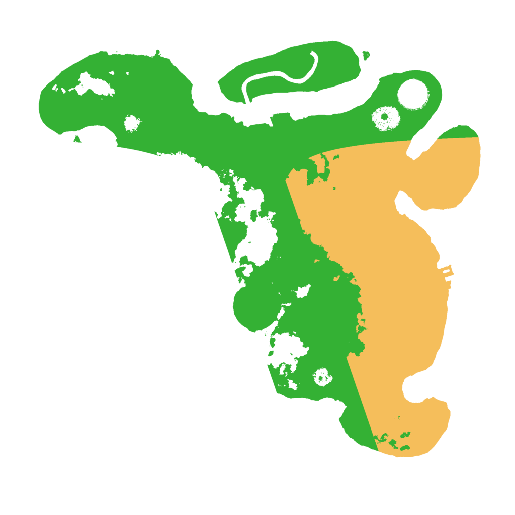 Biome Rust Map: Procedural Map, Size: 3000, Seed: 9731652