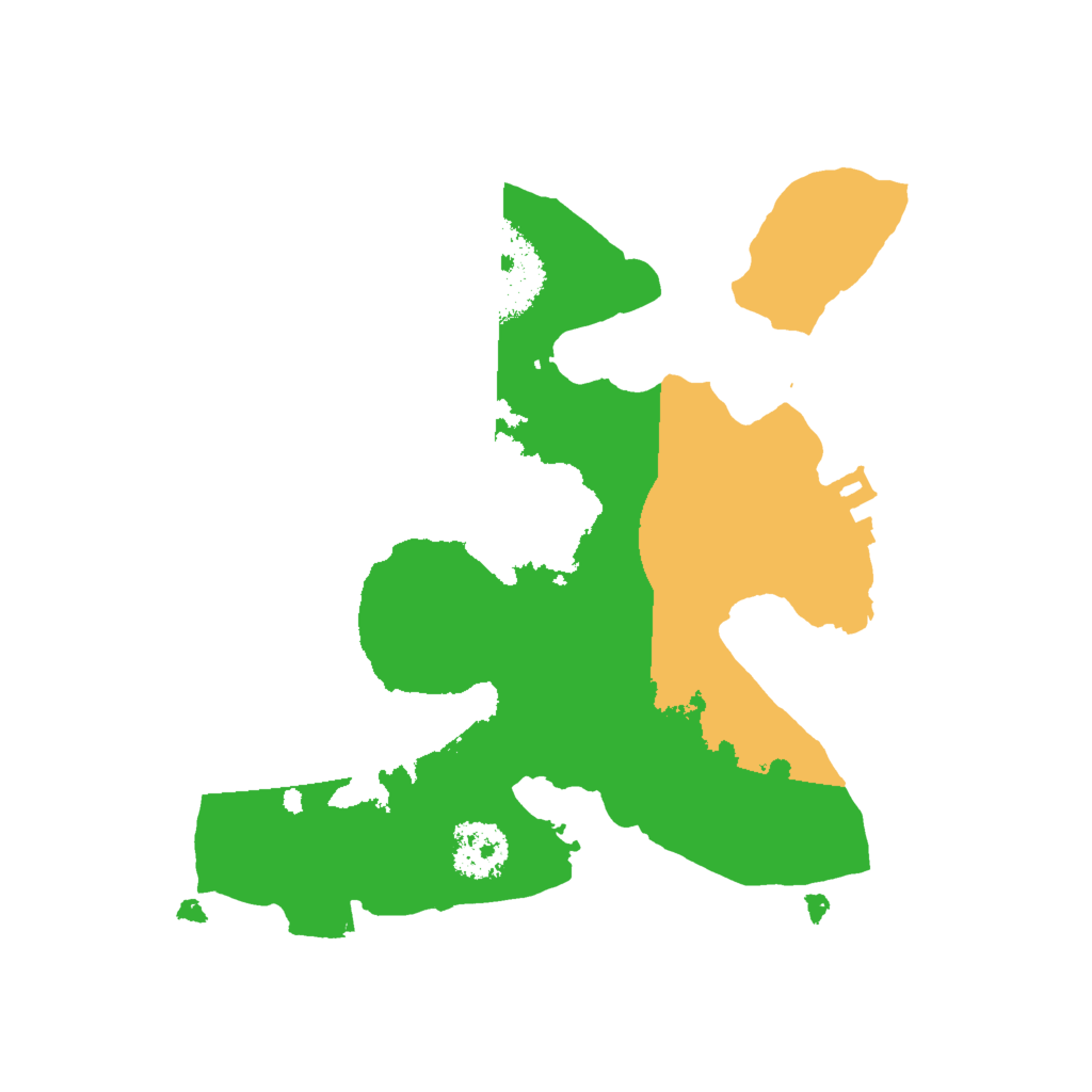 Biome Rust Map: Procedural Map, Size: 1950, Seed: 195632712