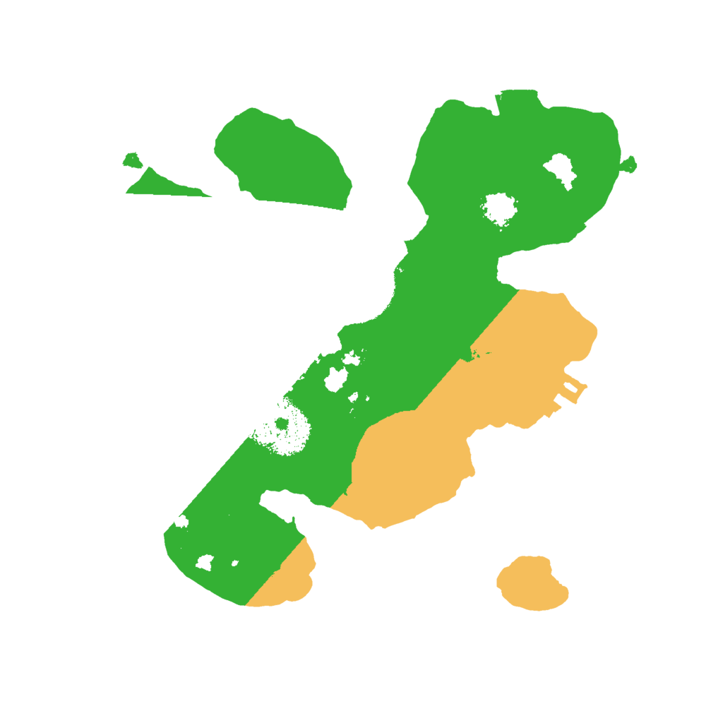 Biome Rust Map: Procedural Map, Size: 2000, Seed: 4469