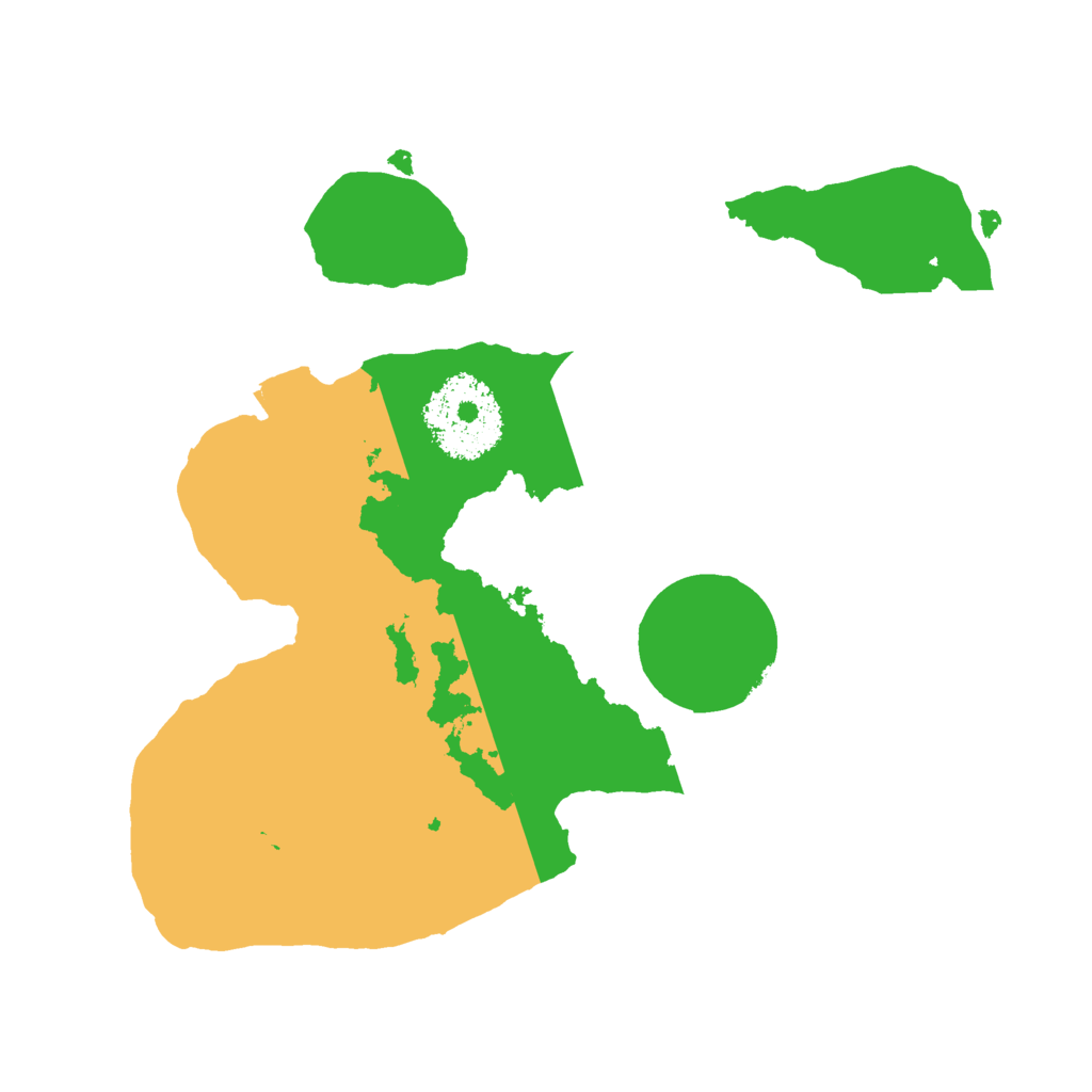 Biome Rust Map: Procedural Map, Size: 2100, Seed: 1975155418