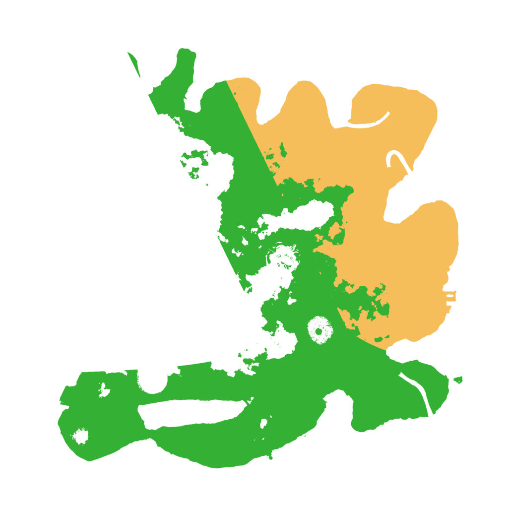 Biome Rust Map: Procedural Map, Size: 3000, Seed: 74722323