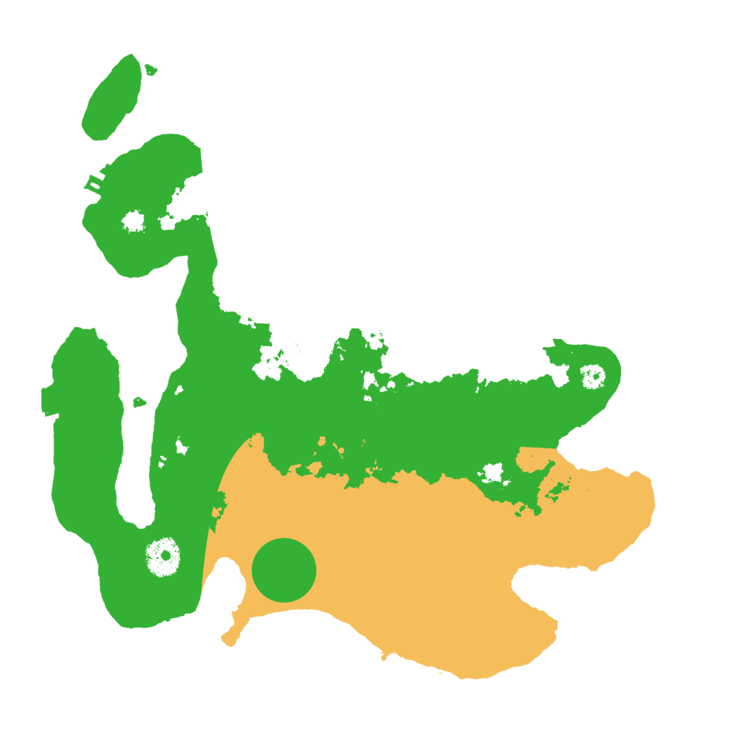 Biome Rust Map: Procedural Map, Size: 3000, Seed: 789854