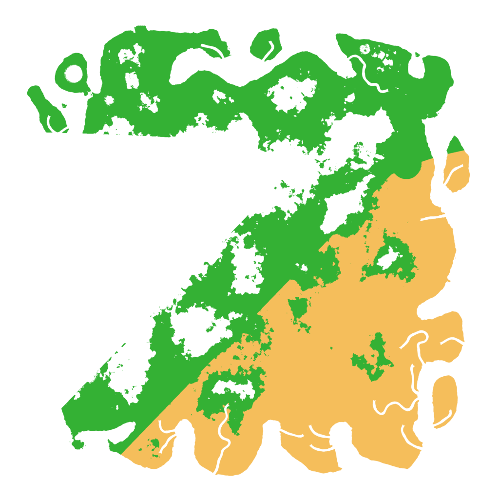 Biome Rust Map: Procedural Map, Size: 5000, Seed: 1101984