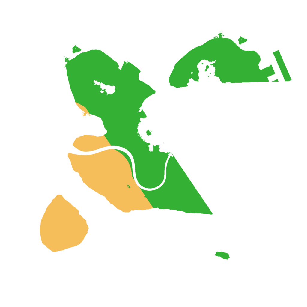 Biome Rust Map: Procedural Map, Size: 1900, Seed: 1704557476