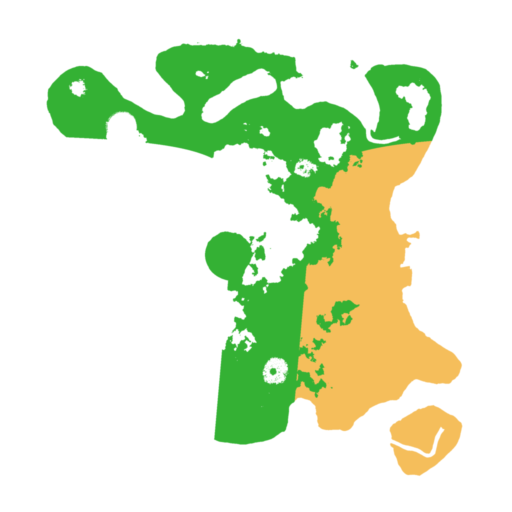 Biome Rust Map: Procedural Map, Size: 3000, Seed: 218894058