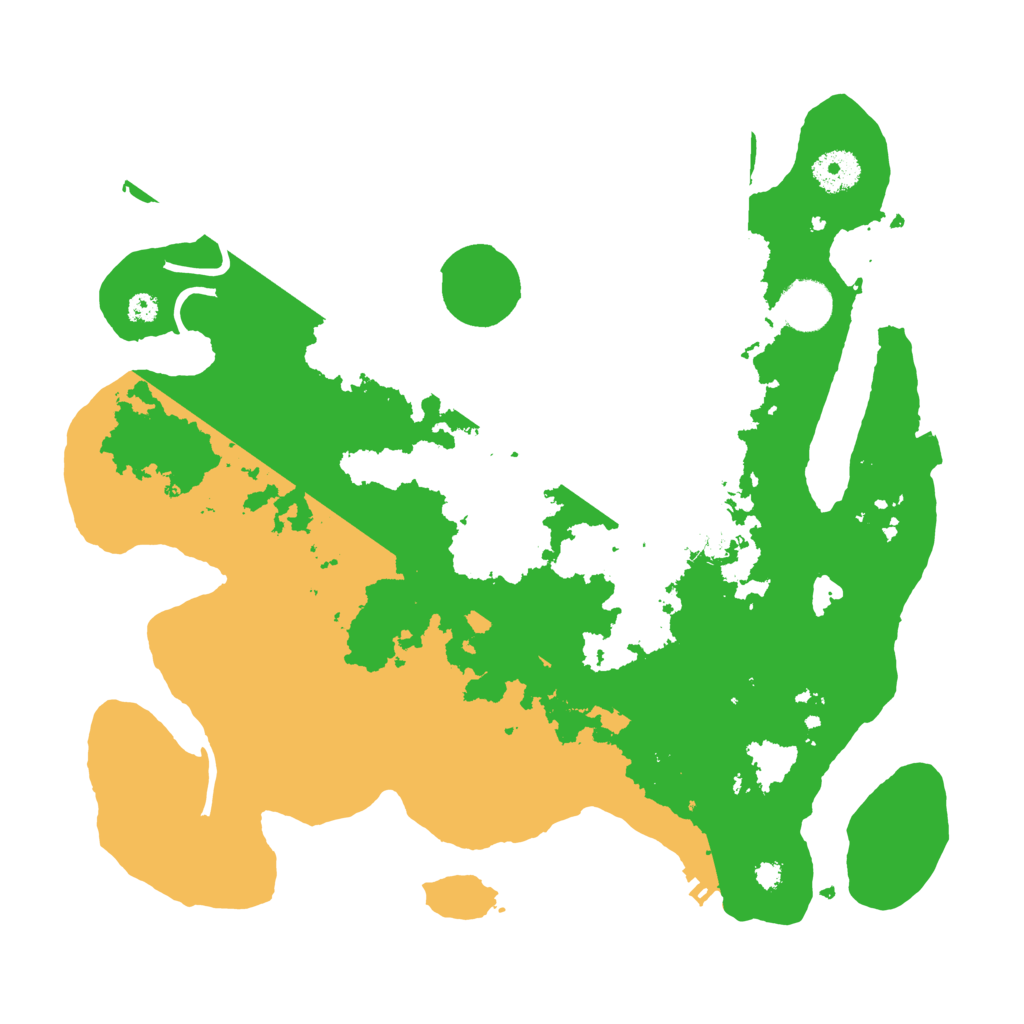 Biome Rust Map: Procedural Map, Size: 3500, Seed: 163182102