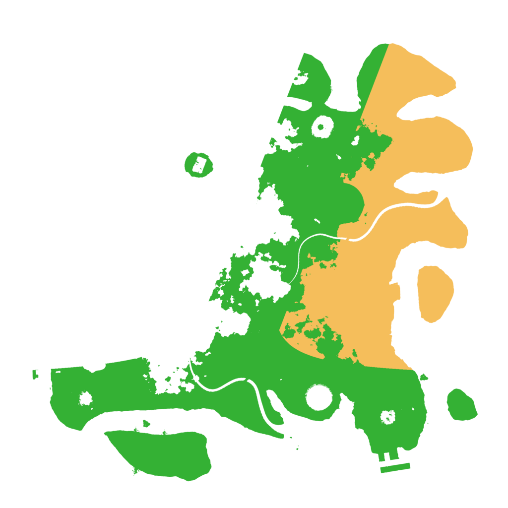Biome Rust Map: Procedural Map, Size: 3450, Seed: 31006656