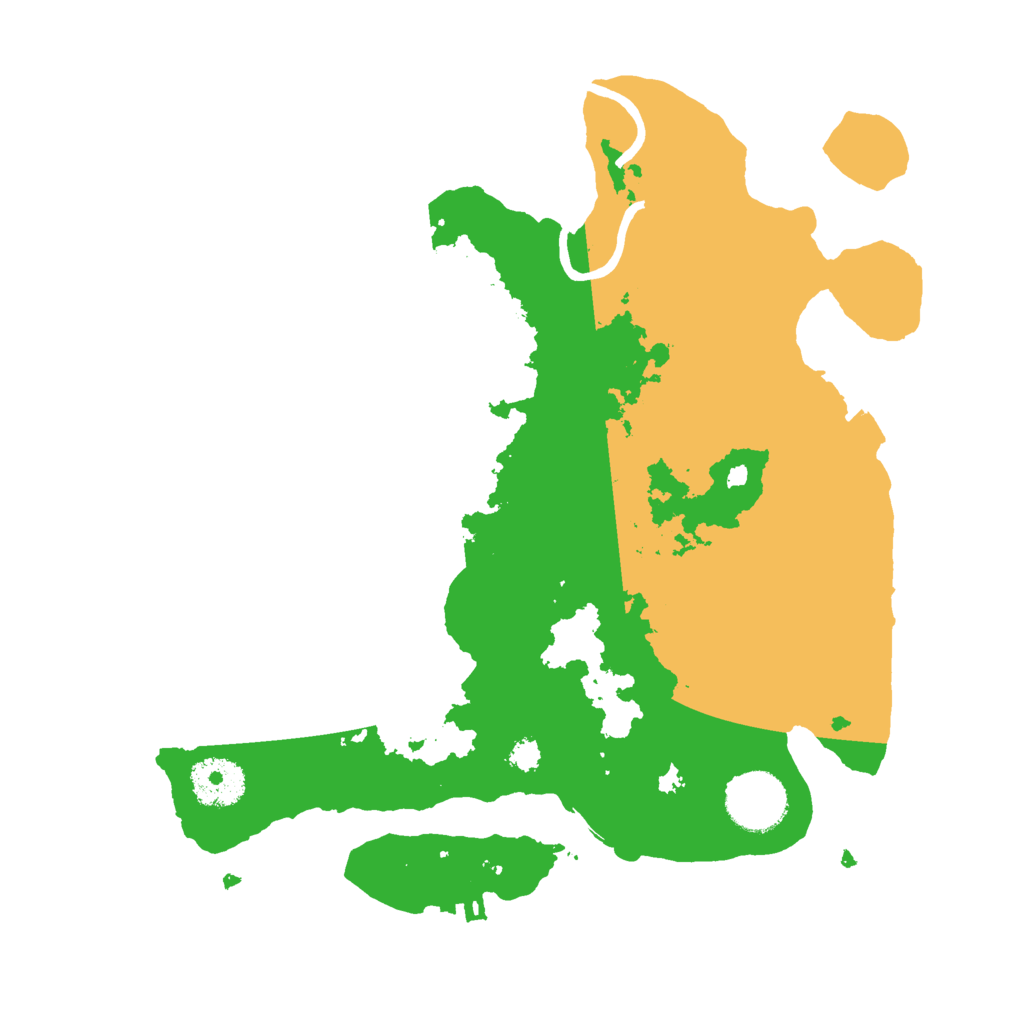 Biome Rust Map: Procedural Map, Size: 3000, Seed: 44987