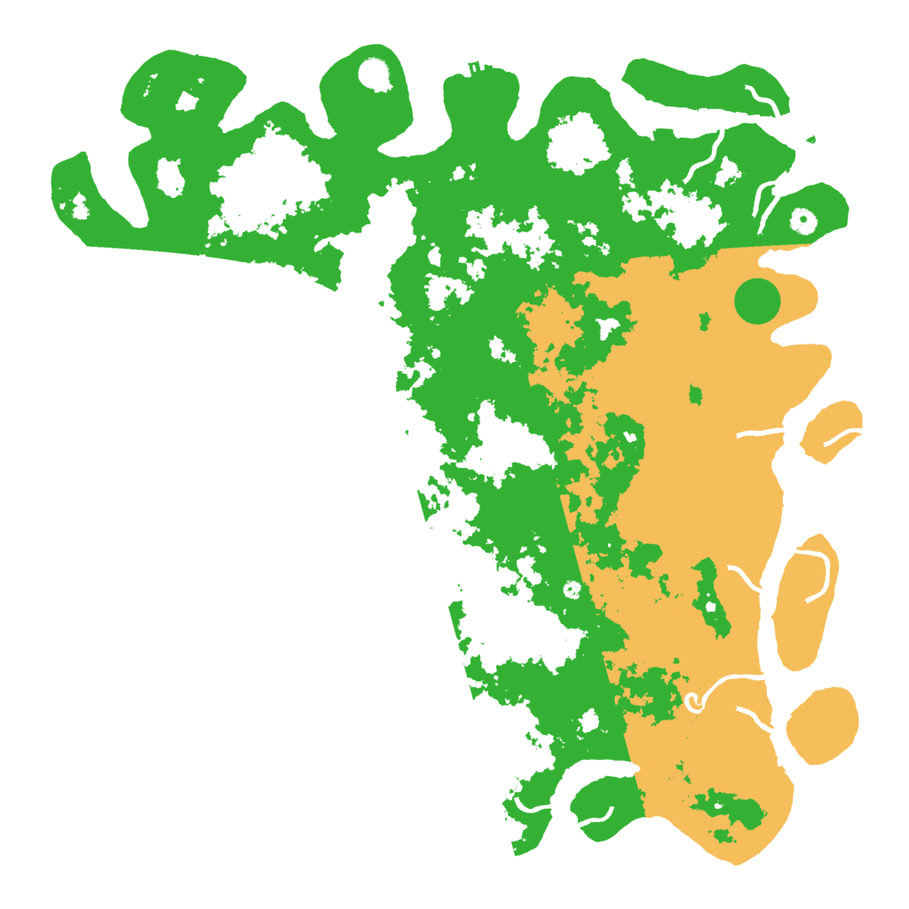 Biome Rust Map: Procedural Map, Size: 5200, Seed: 1765389719