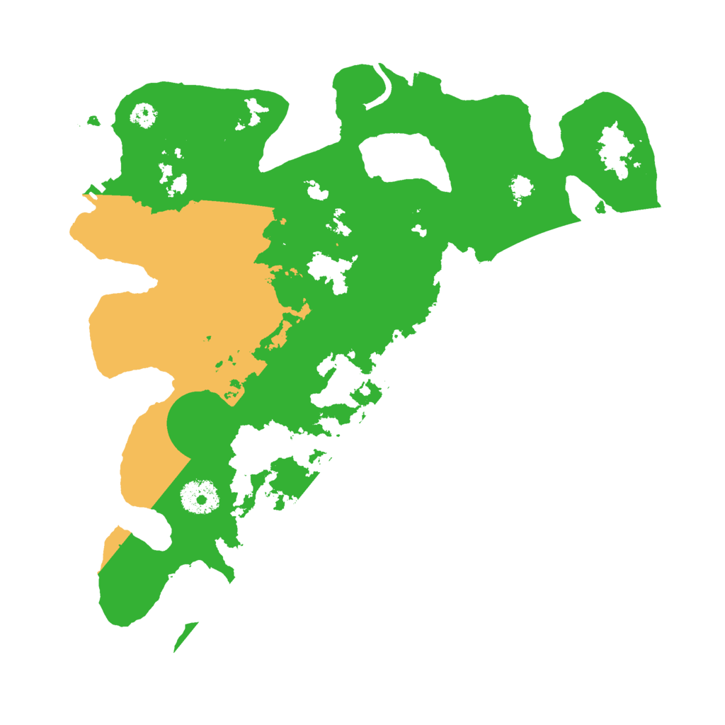 Biome Rust Map: Procedural Map, Size: 3000, Seed: 4545689