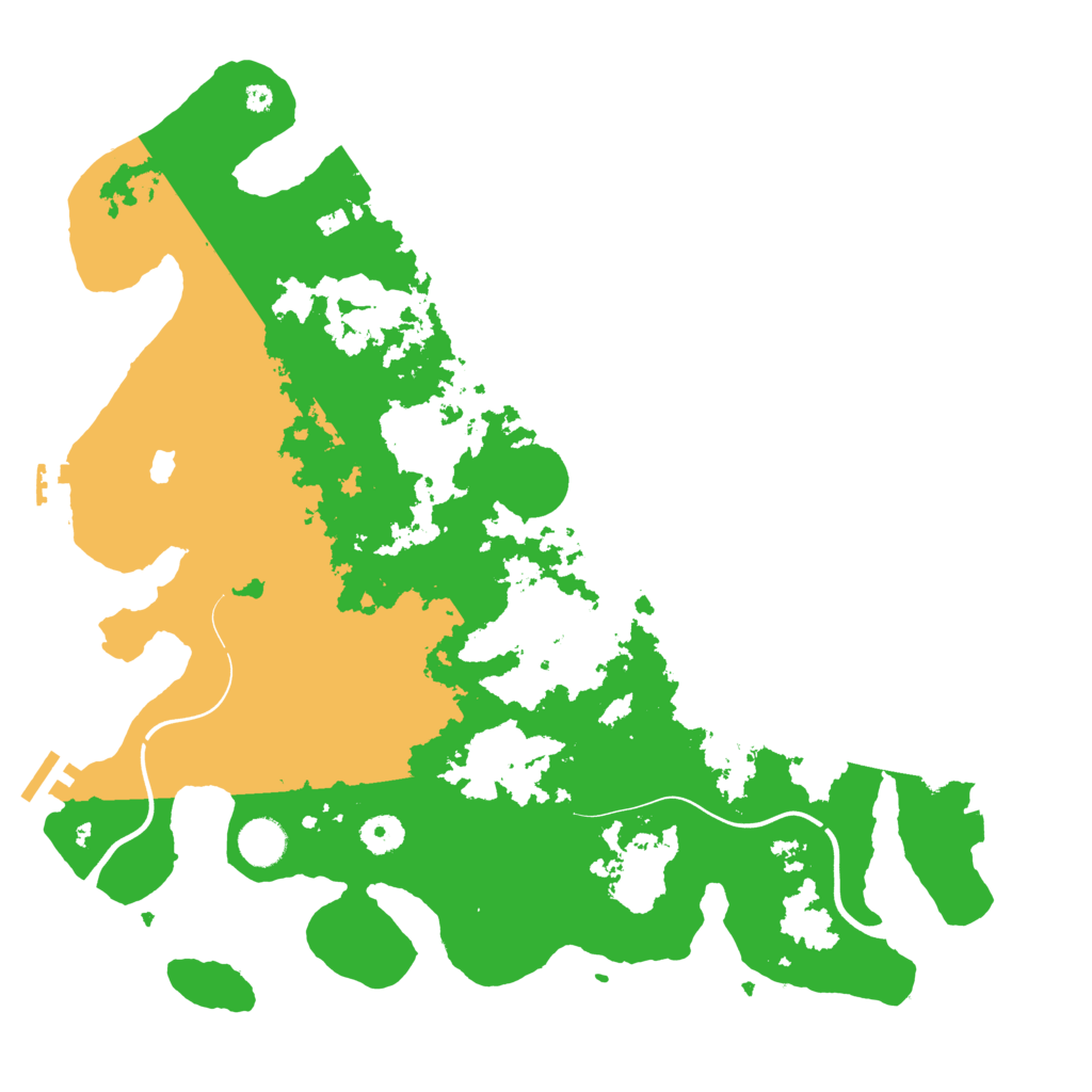 Biome Rust Map: Procedural Map, Size: 4000, Seed: 293622685