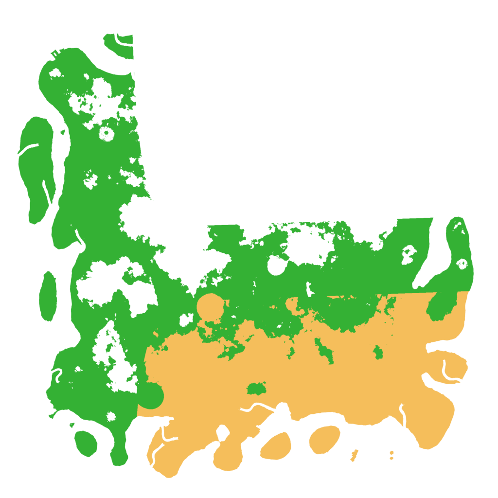 Biome Rust Map: Procedural Map, Size: 5000, Seed: 331470744