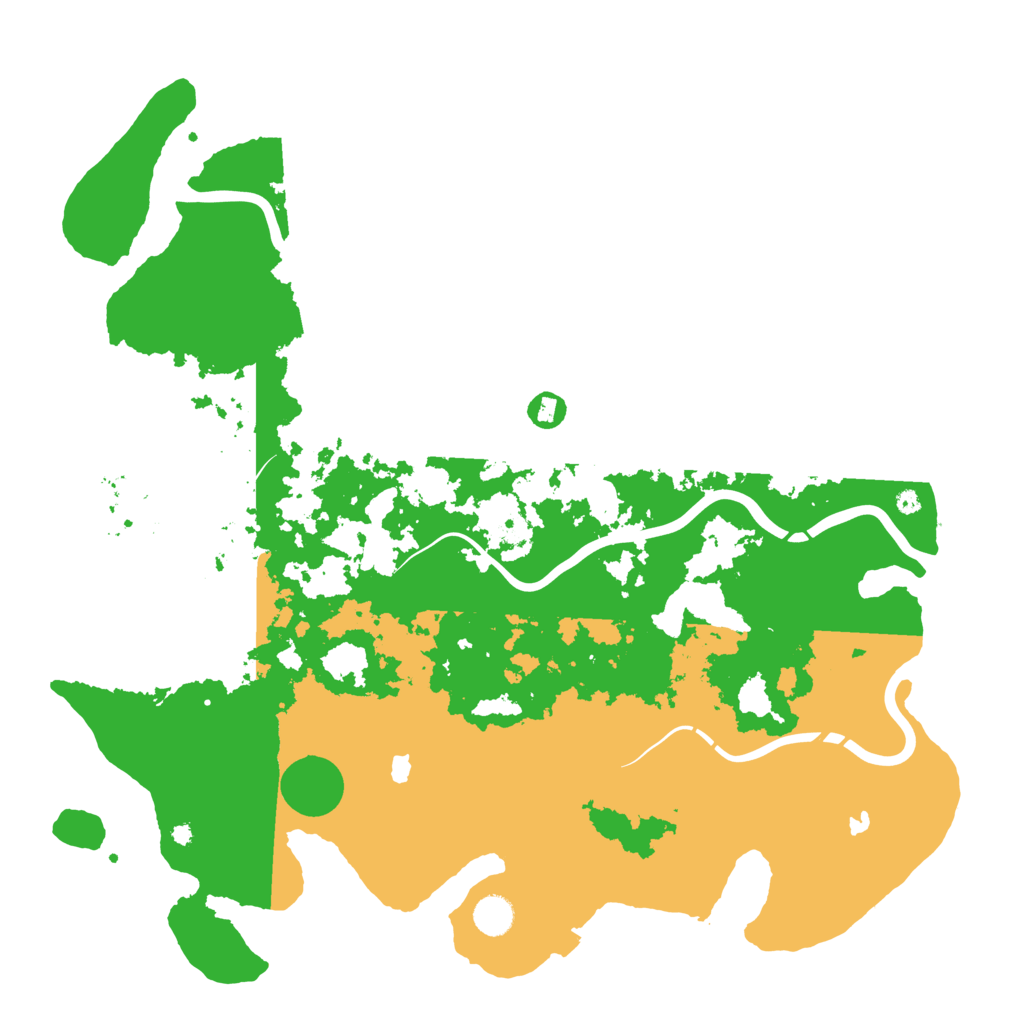 Biome Rust Map: Procedural Map, Size: 4500, Seed: 987014095