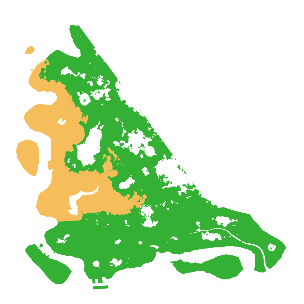 Biome Rust Map: Procedural Map, Size: 4000, Seed: 83557336