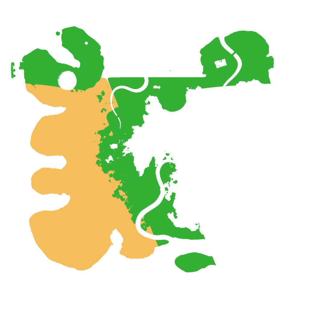 Biome Rust Map: Procedural Map, Size: 3000, Seed: 1109308297