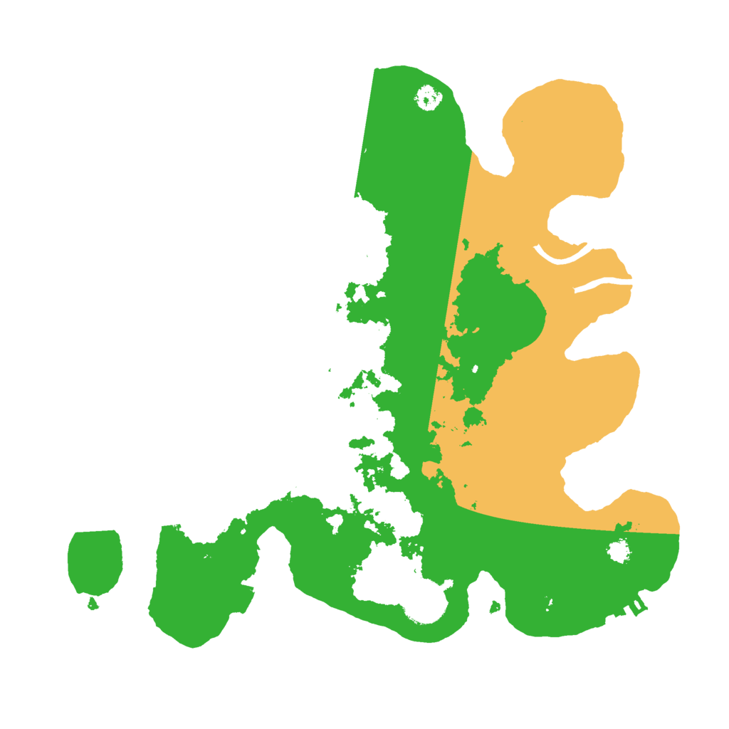 Biome Rust Map: Procedural Map, Size: 3000, Seed: 13572