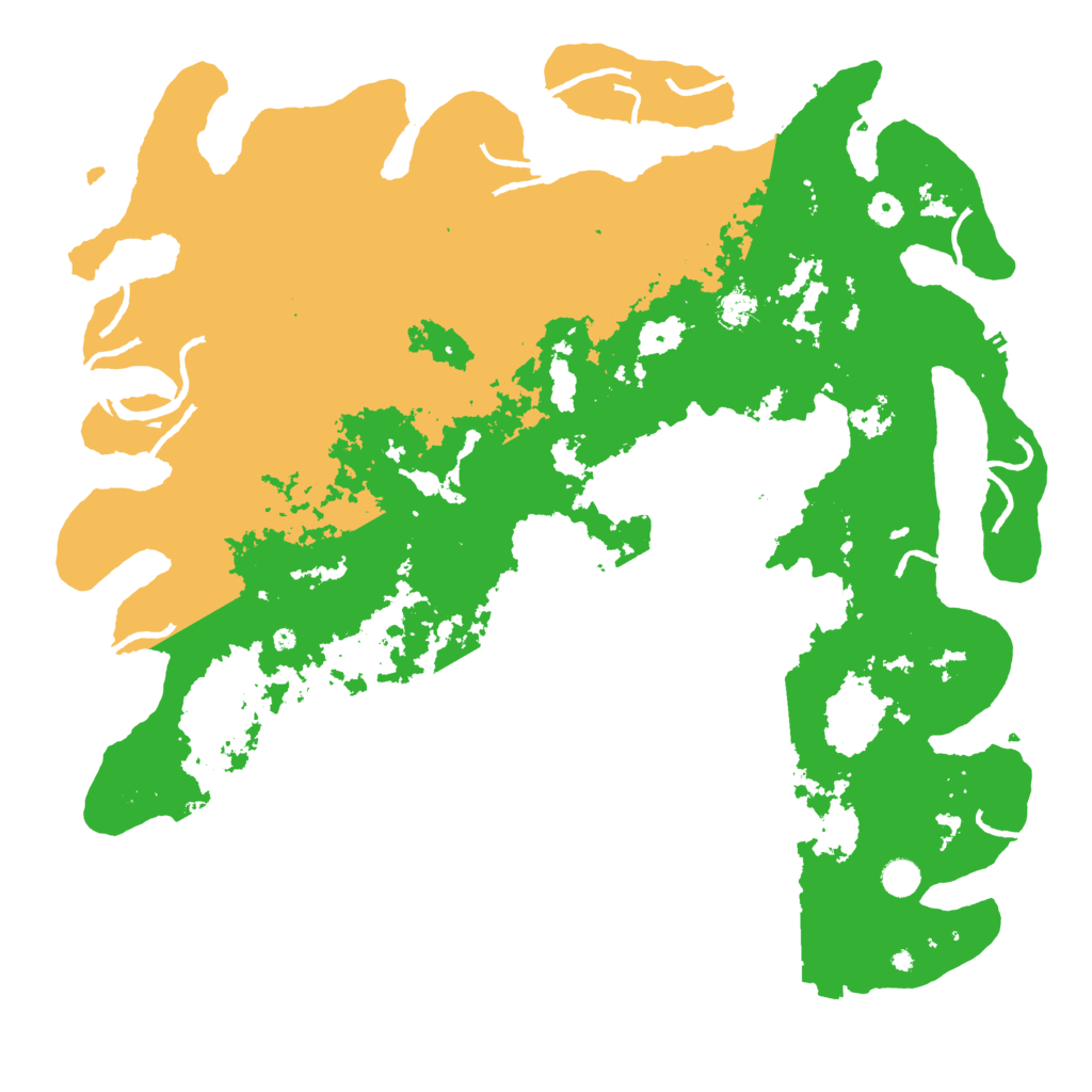 Biome Rust Map: Procedural Map, Size: 5000, Seed: 1491664907