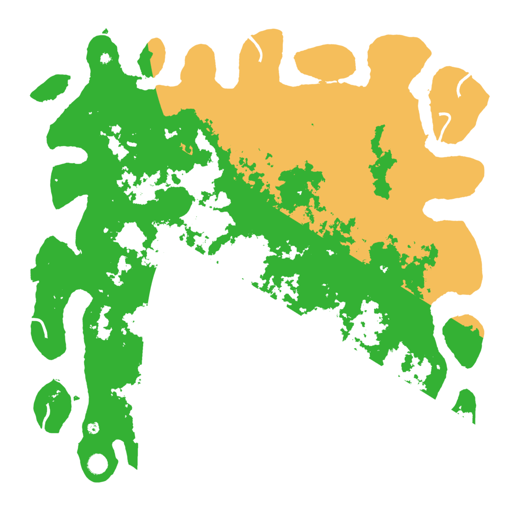 Biome Rust Map: Procedural Map, Size: 4500, Seed: 127000