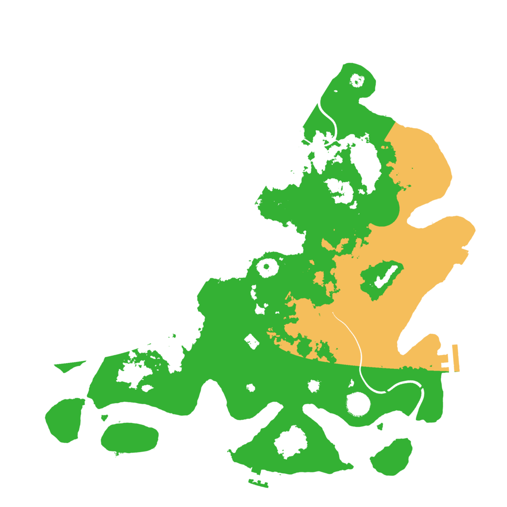 Biome Rust Map: Procedural Map, Size: 3750, Seed: 58222135