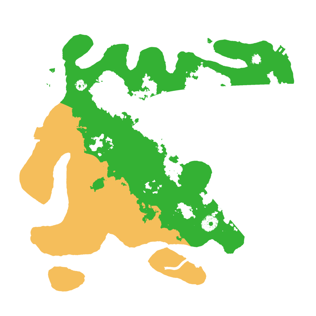 Biome Rust Map: Procedural Map, Size: 3000, Seed: 1279503194