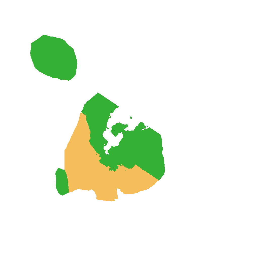 Biome Rust Map: Procedural Map, Size: 1400, Seed: 1301583420