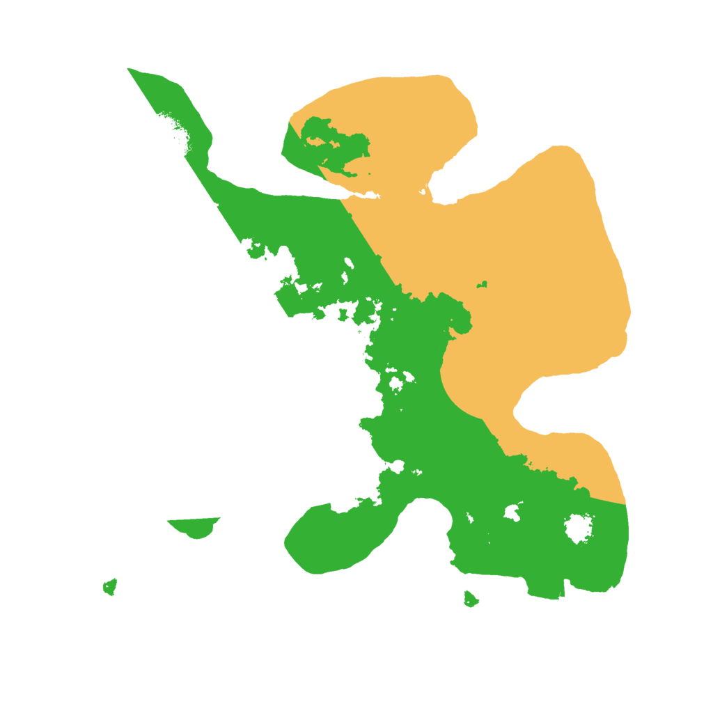 Biome Rust Map: Procedural Map, Size: 2250, Seed: 1320699801