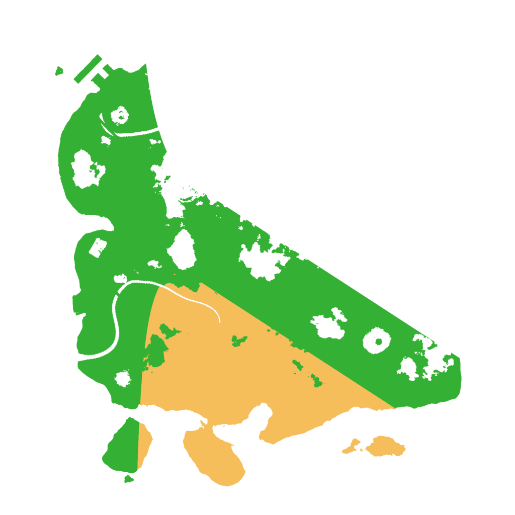 Biome Rust Map: Procedural Map, Size: 3000, Seed: 8651320