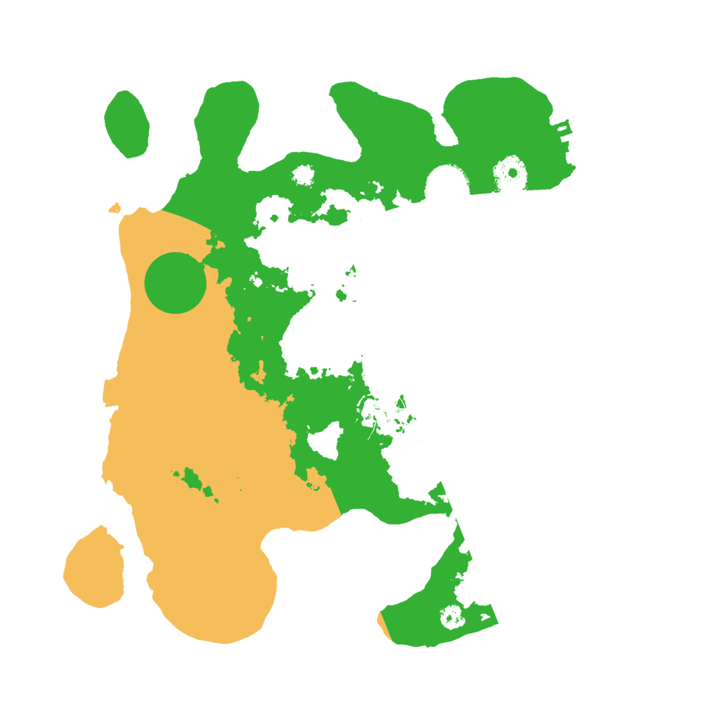 Biome Rust Map: Procedural Map, Size: 3000, Seed: 4673850