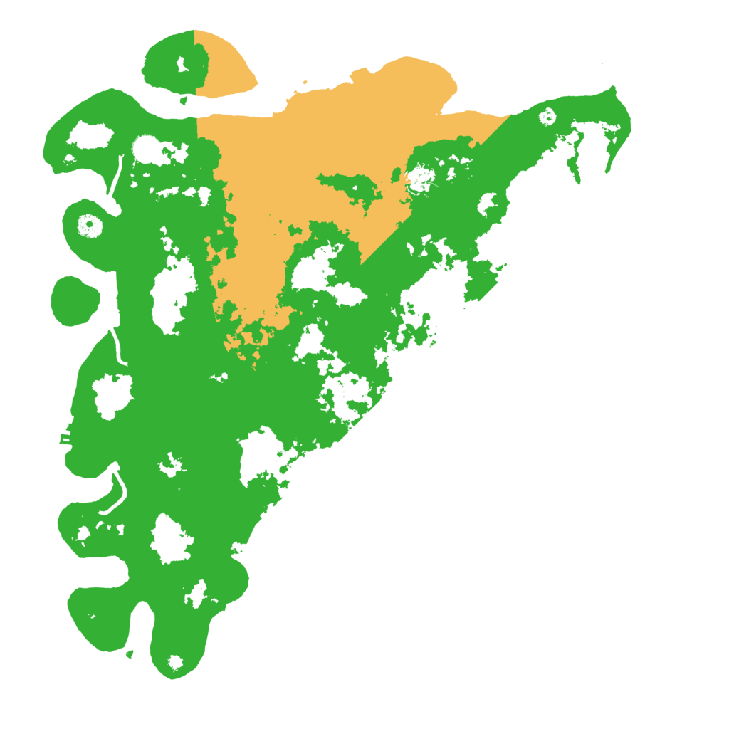 Biome Rust Map: Procedural Map, Size: 4500, Seed: 1335484263