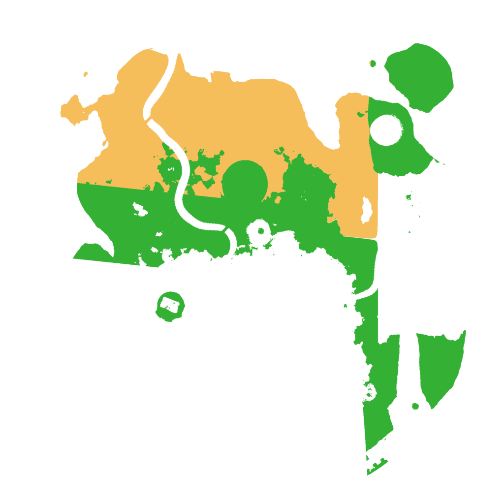 Biome Rust Map: Procedural Map, Size: 3000, Seed: 1802084122