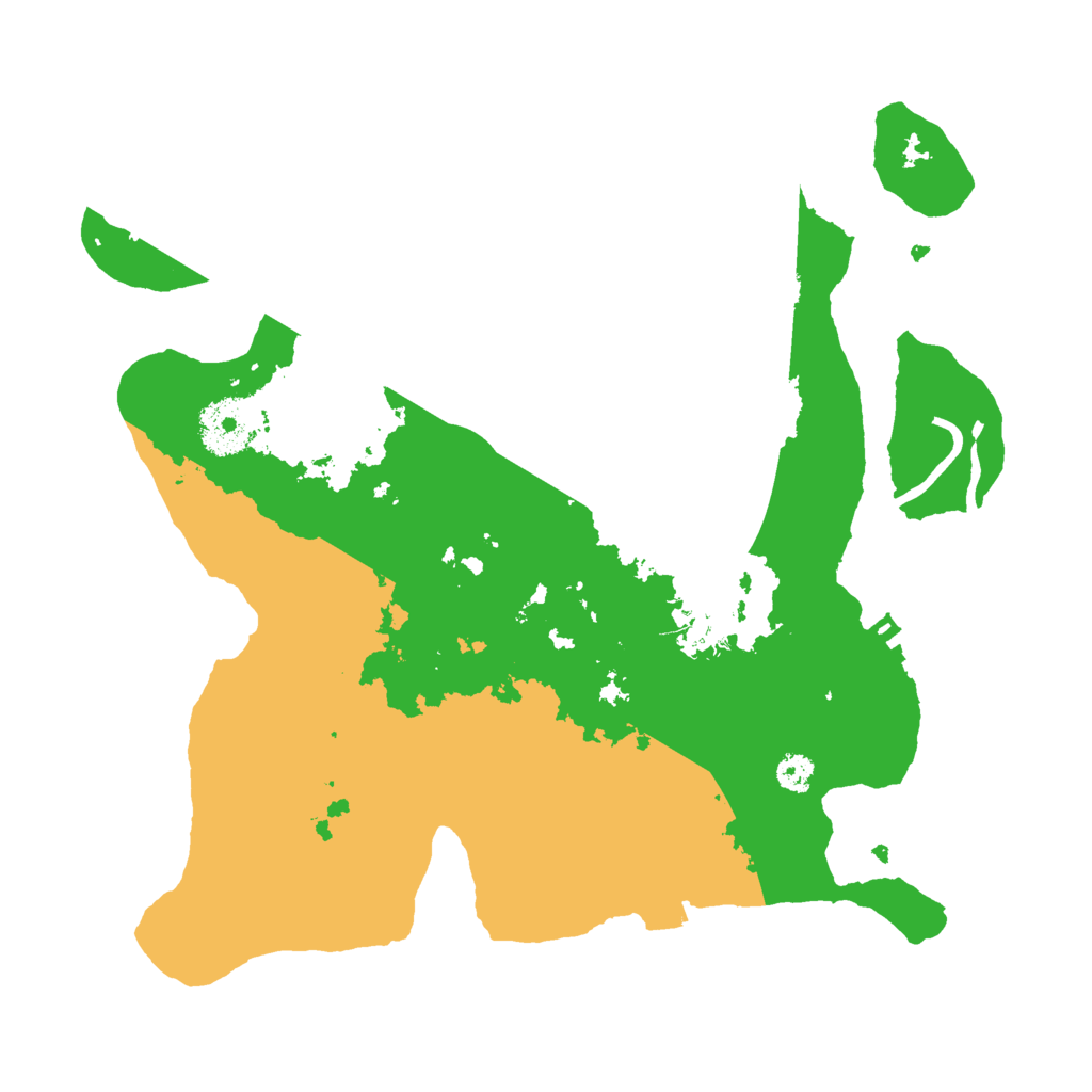 Biome Rust Map: Procedural Map, Size: 3000, Seed: 1131804688