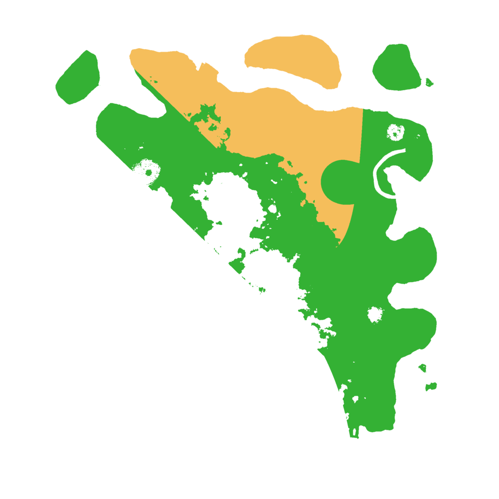 Biome Rust Map: Procedural Map, Size: 3000, Seed: 12389
