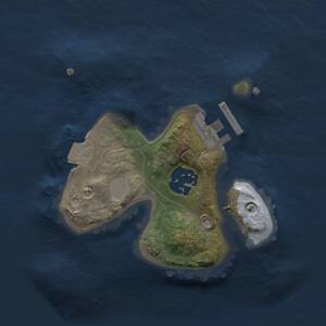 Thumbnail Rust Map: Procedural Map, Size: 1800, Seed: 1724181320, 3 Monuments