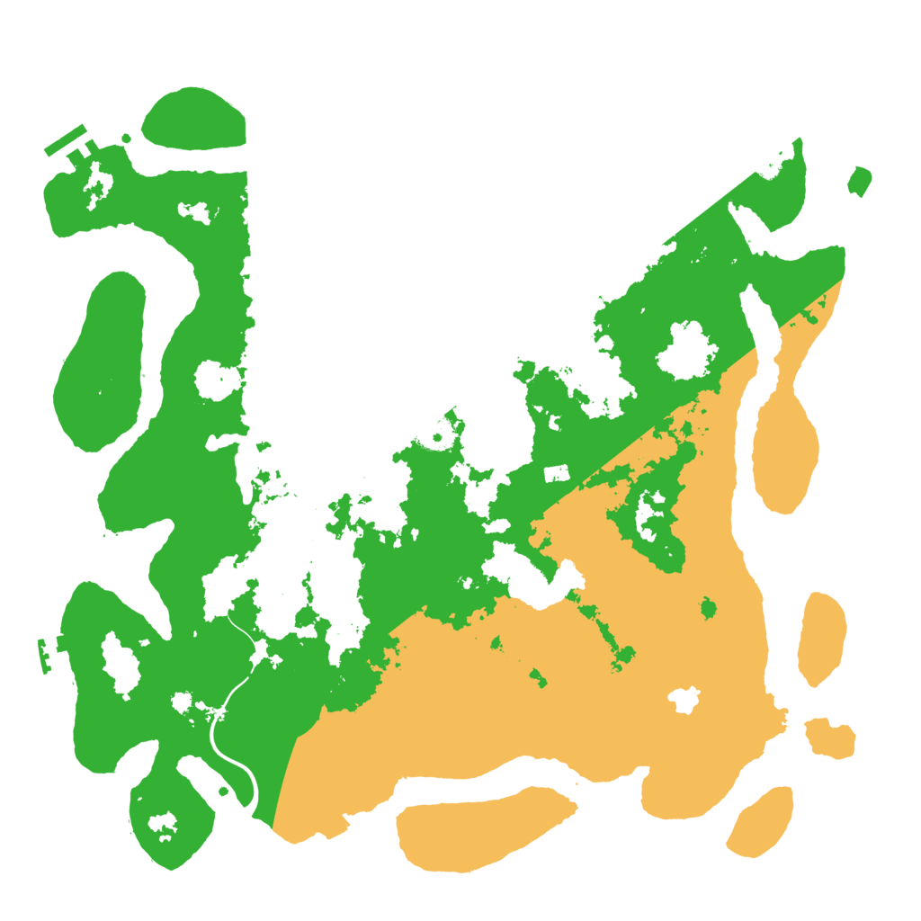 Biome Rust Map: Procedural Map, Size: 4000, Seed: 612436835