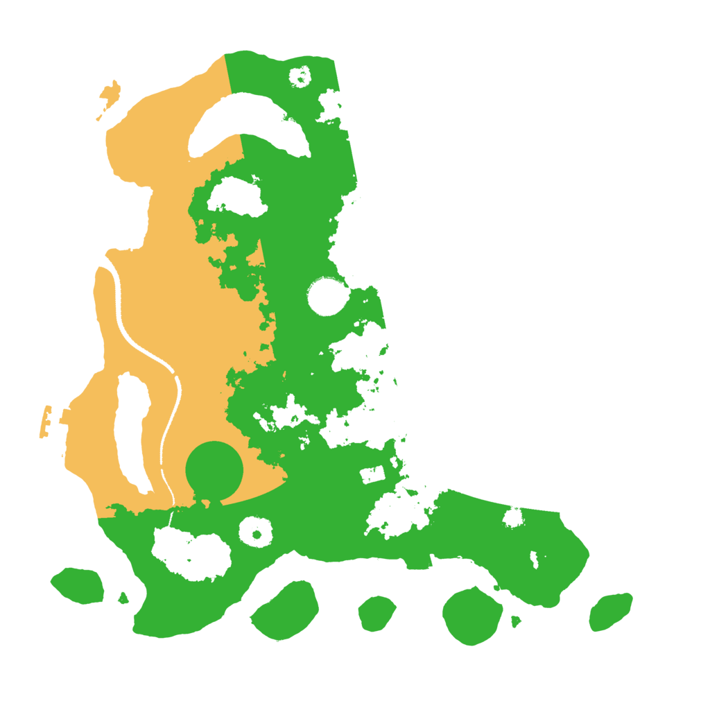 Biome Rust Map: Procedural Map, Size: 3250, Seed: 782166245