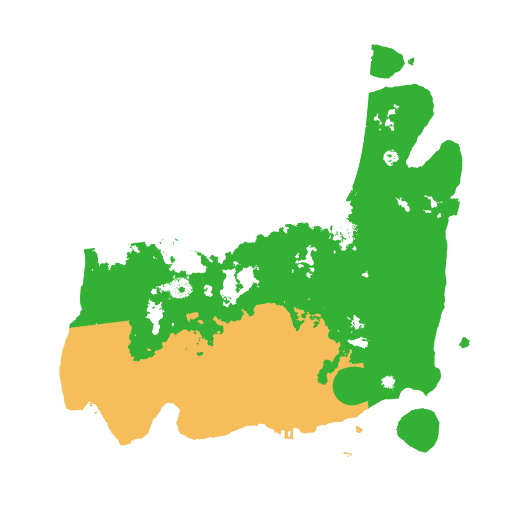 Biome Rust Map: Procedural Map, Size: 3500, Seed: 1349278383