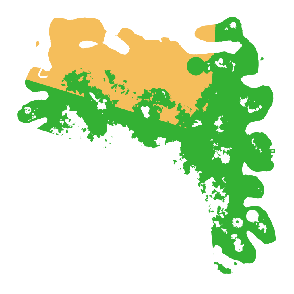 Biome Rust Map: Procedural Map, Size: 4250, Seed: 5658