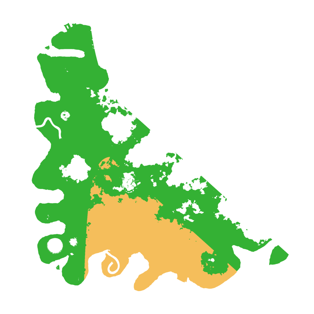 Biome Rust Map: Procedural Map, Size: 3600, Seed: 22002