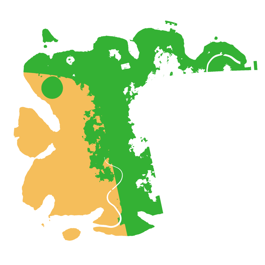 Biome Rust Map: Procedural Map, Size: 3250, Seed: 1527986733