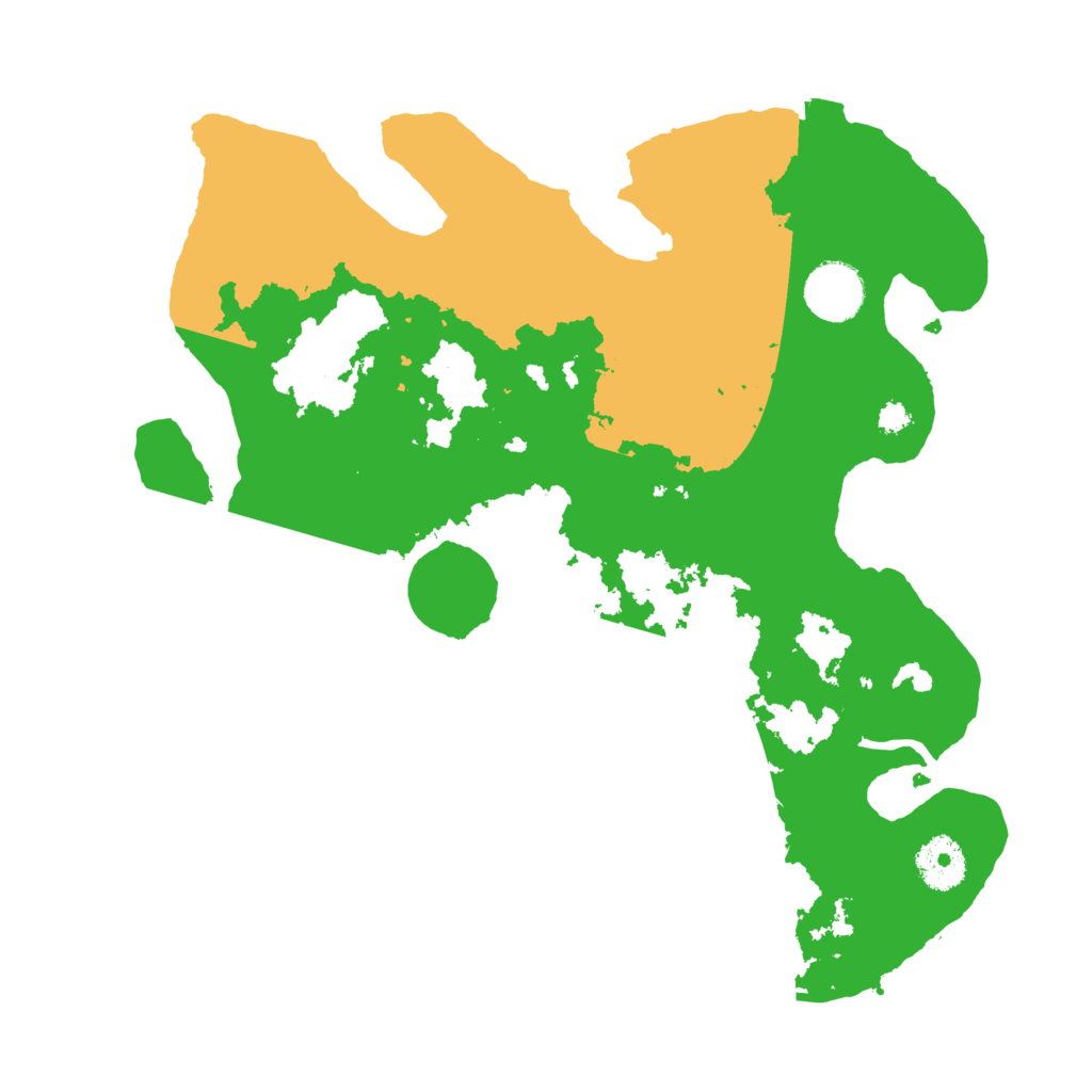 Biome Rust Map: Procedural Map, Size: 3250, Seed: 2710