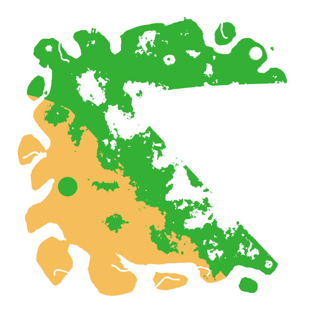 Biome Rust Map: Procedural Map, Size: 4250, Seed: 495903757