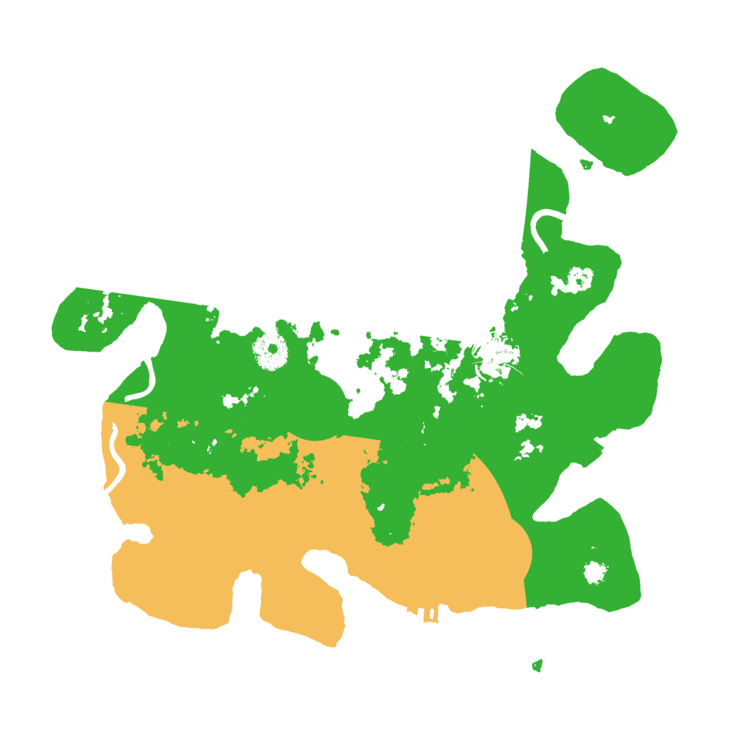 Biome Rust Map: Procedural Map, Size: 3000, Seed: 671541