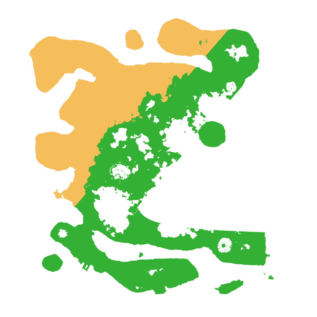 Biome Rust Map: Procedural Map, Size: 3250, Seed: 3630